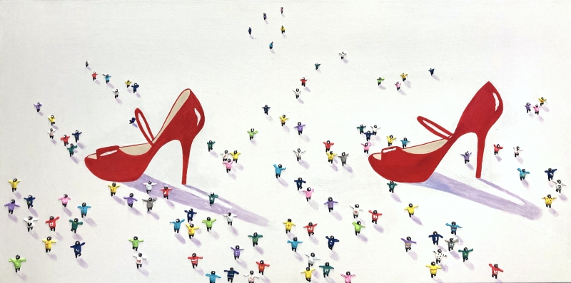 PÉREZ CASIMIRO: Red Shoes